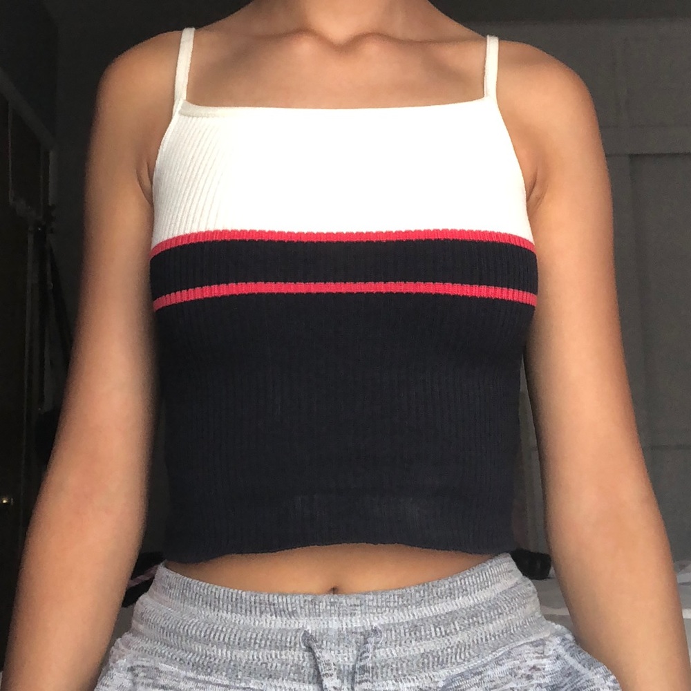 Fashion Nova Fitted Crop Top
